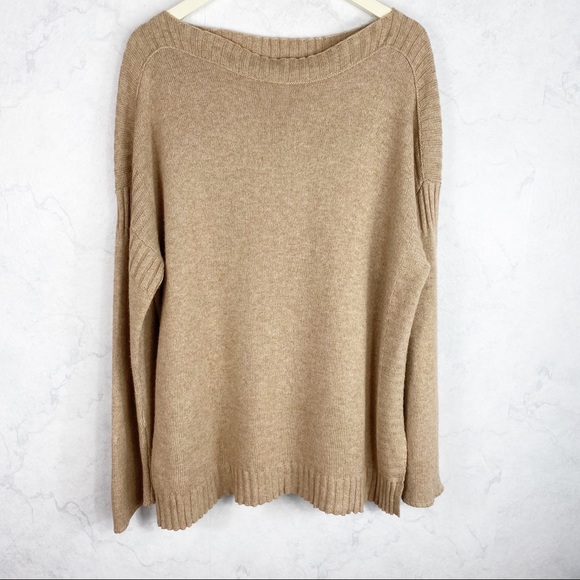 Lucky Brand Sweaters - [Lucky Brand] Classic Tan Pullover Sweater